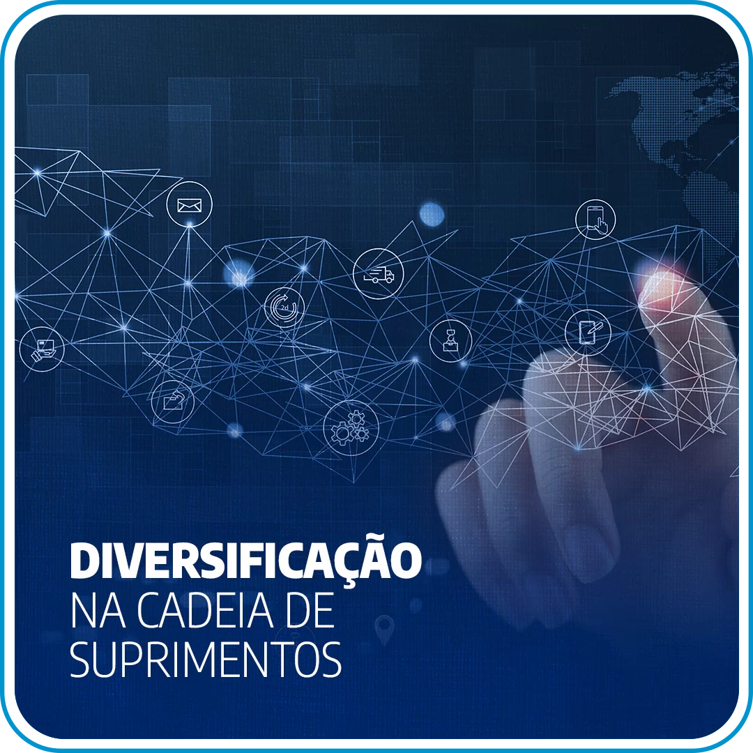 diversificação na cadeia de suprimentos