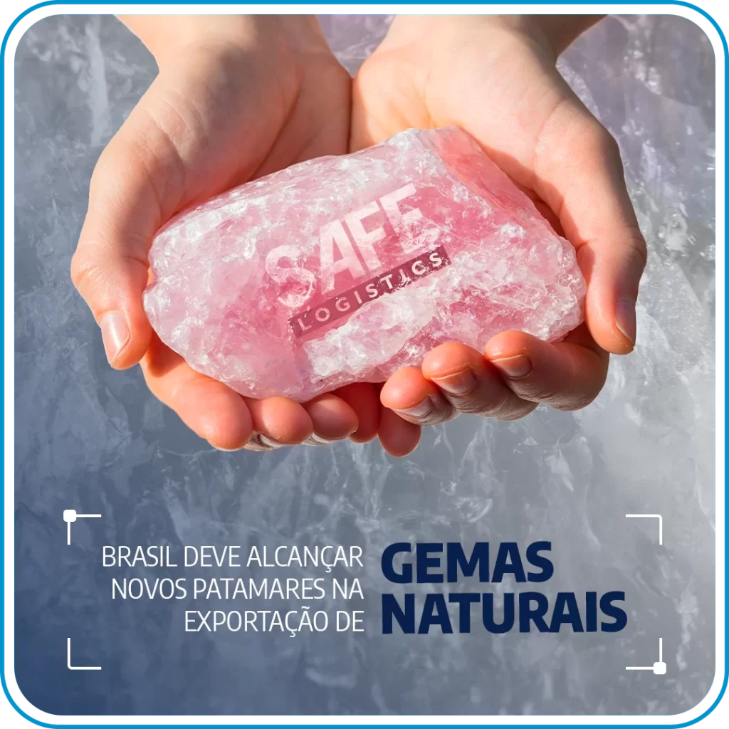 Brasil e exportação de gemas naturais