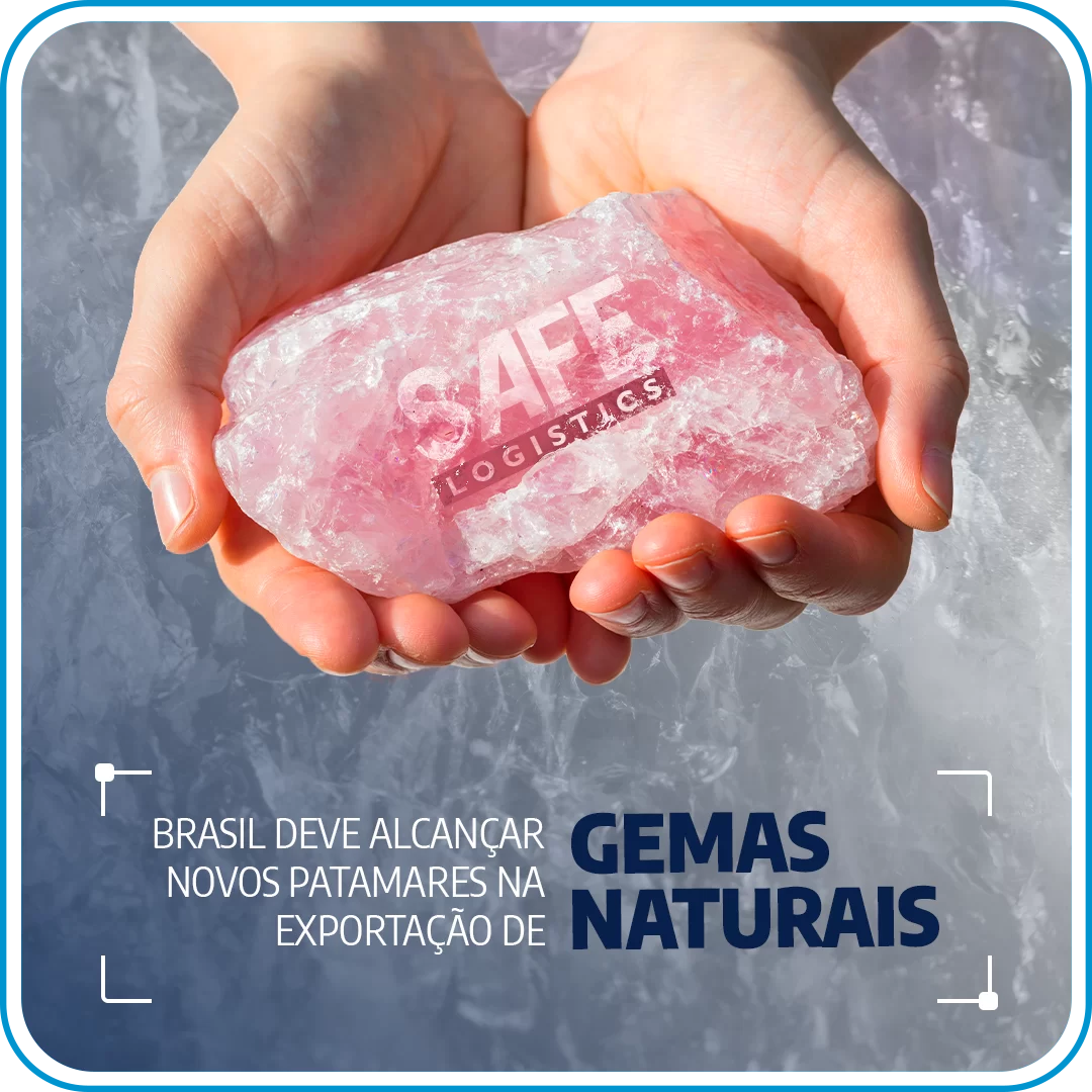 Brasil e exportação de gemas naturais