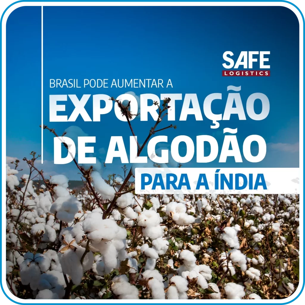 Exportação de algodão