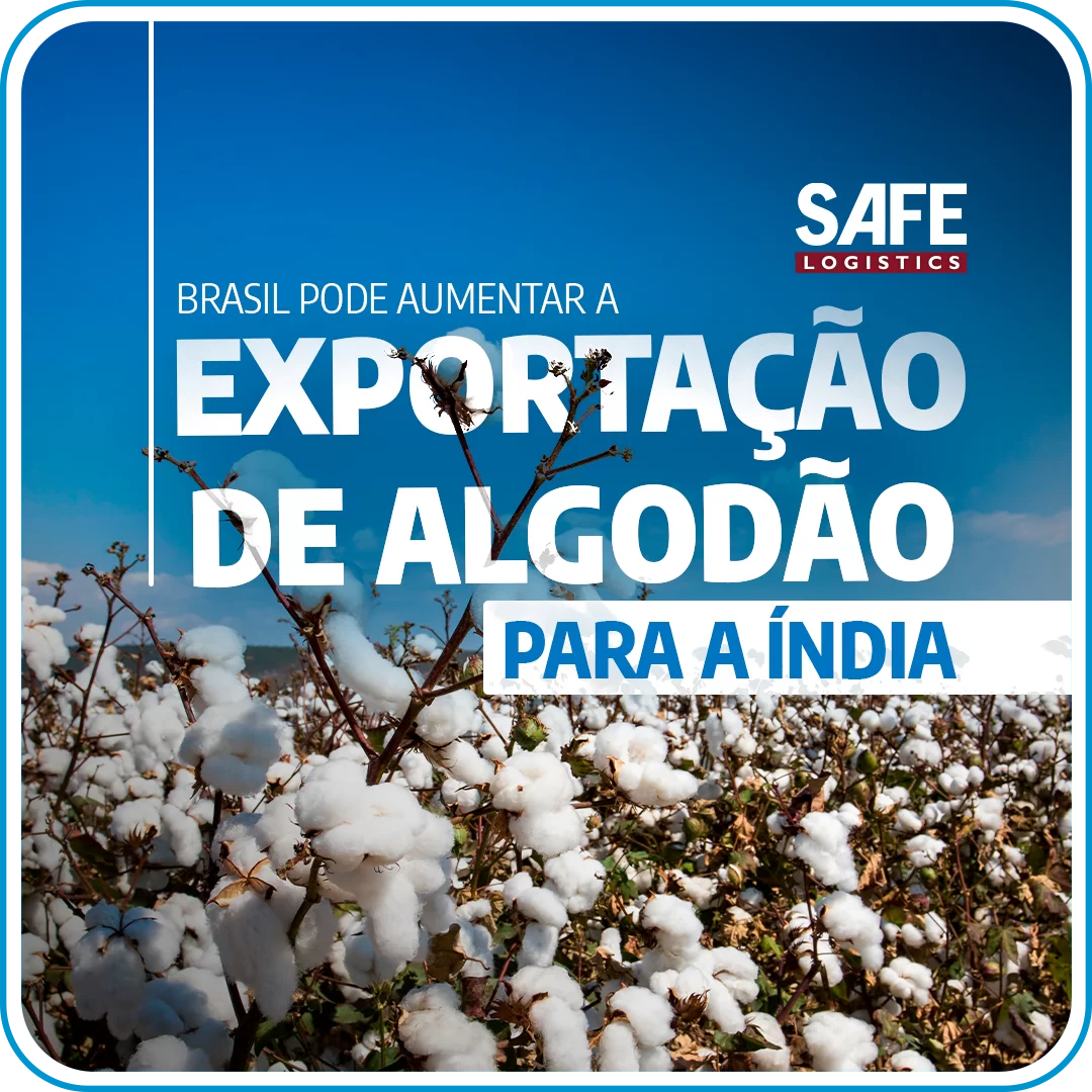 Exportação de algodão