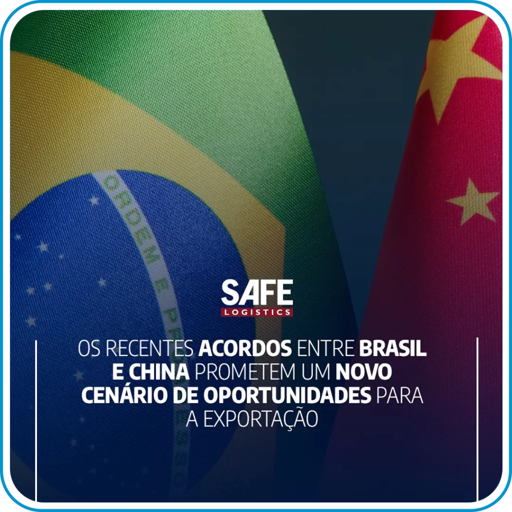 RECENTES ACORDOS ENTRE BRASIL E CHINA