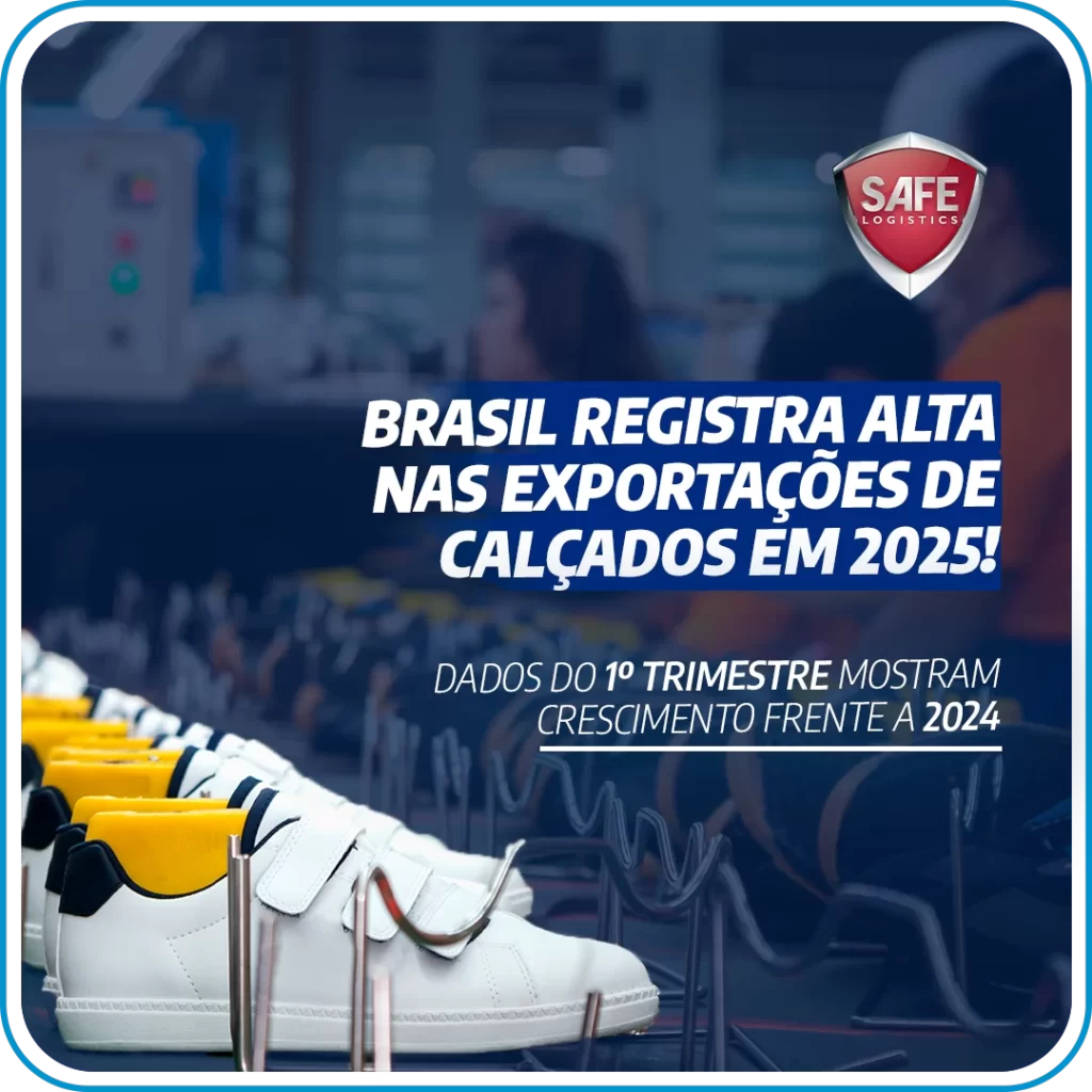 Exportações brasileiras de calçados