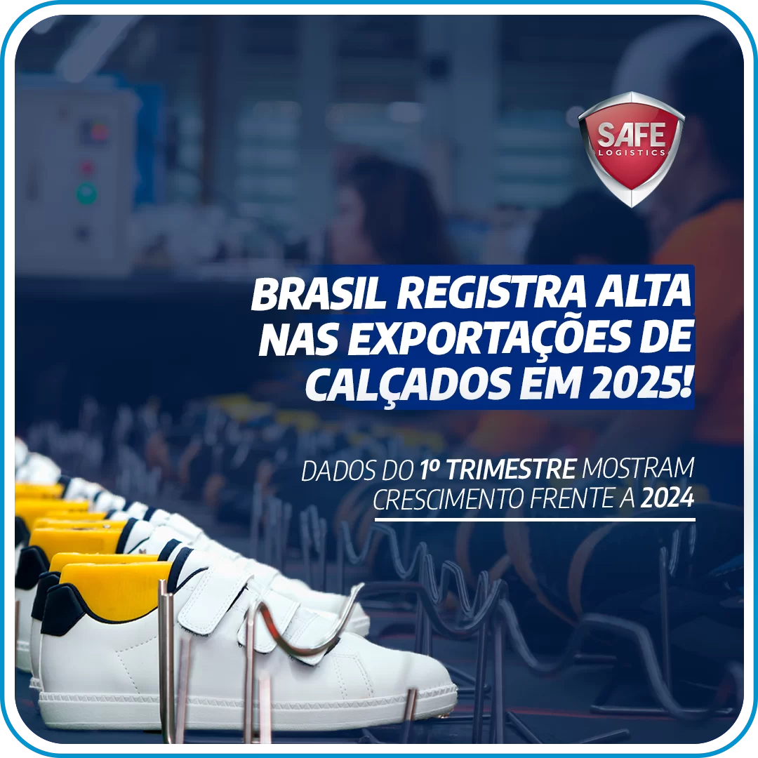 Exportações brasileiras de calçados