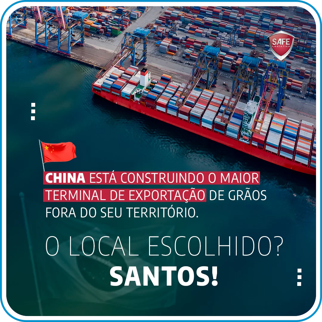 Entenda como o novo terminal de grãos em Santos impacta a logística, a competitividade e o protagonismo do Brasil nas exportações para a China.