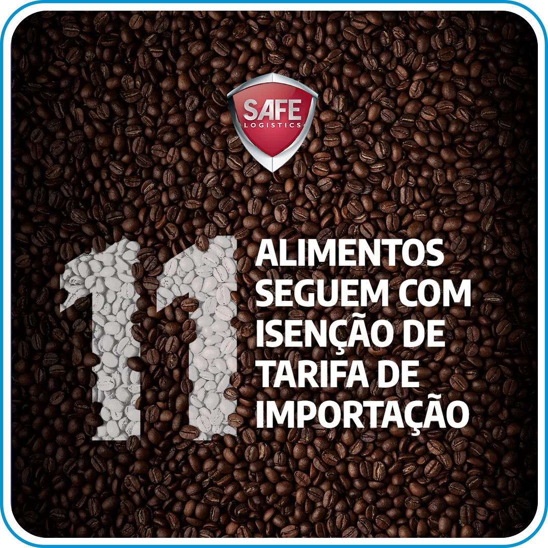 Isenção de Tarifa de Importação para 11 Alimentos